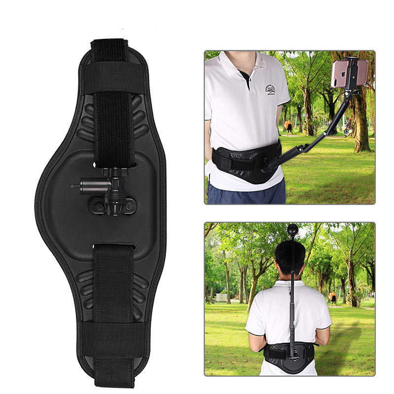 Belt holder, wearable holder while walking